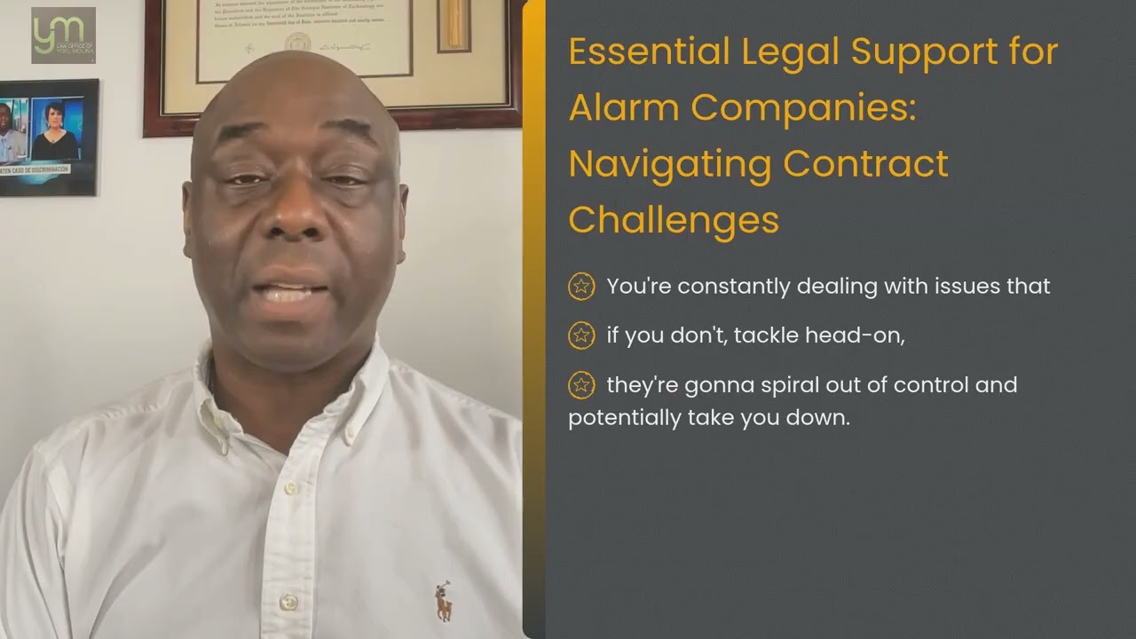 Essential Legal Support for Alarm Companies Navigating Contract Challenges