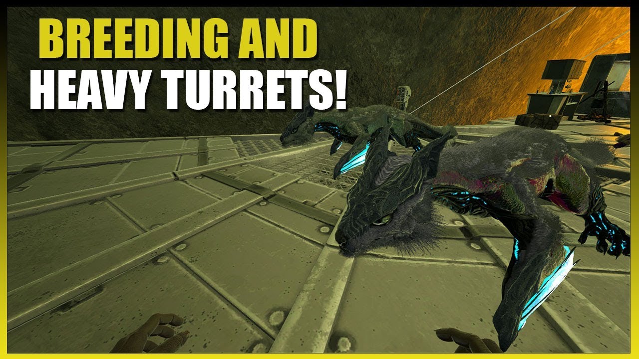 BREEDING + HEAVY TURRETS - ARK Small Tribes Official PVP - Ep 2