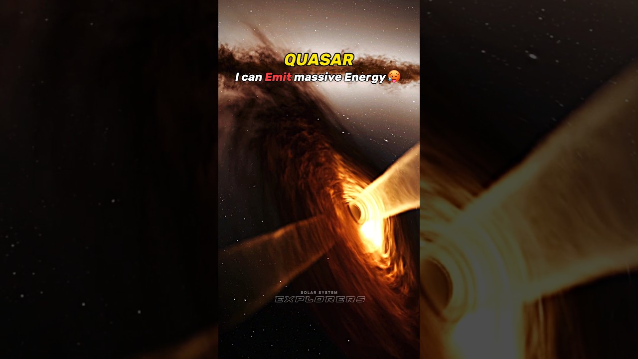 Quasar vs Pulsar 😱🤯 #space #earth #universe