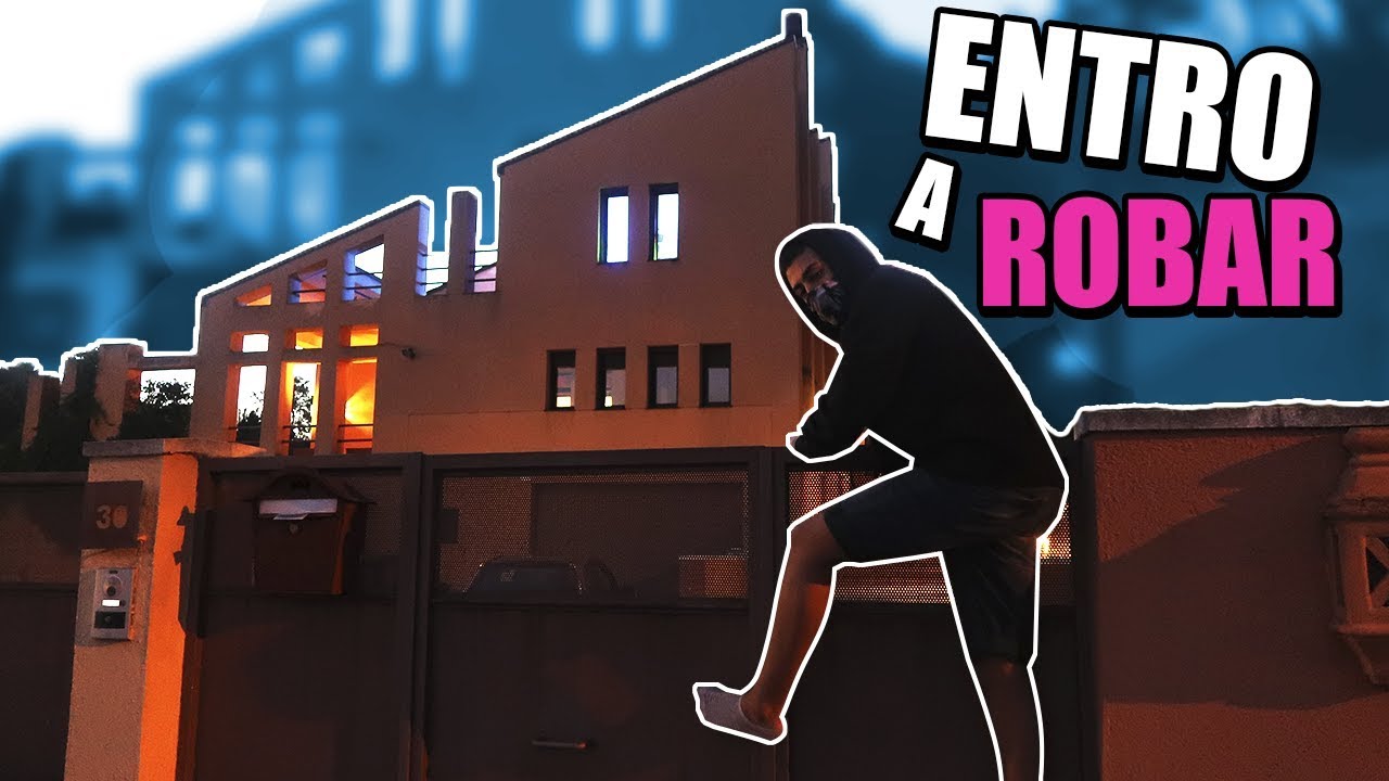 ENTRO A ROBAR A LA MANSIÓN Y LLAMAN A LA POLICIA *BROMA*
