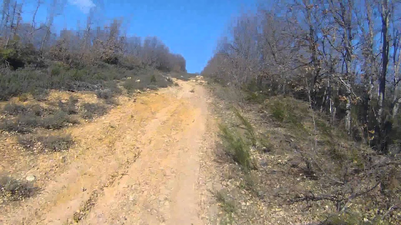 Enduro subida cortafuegos Rieju tango, sherco450
