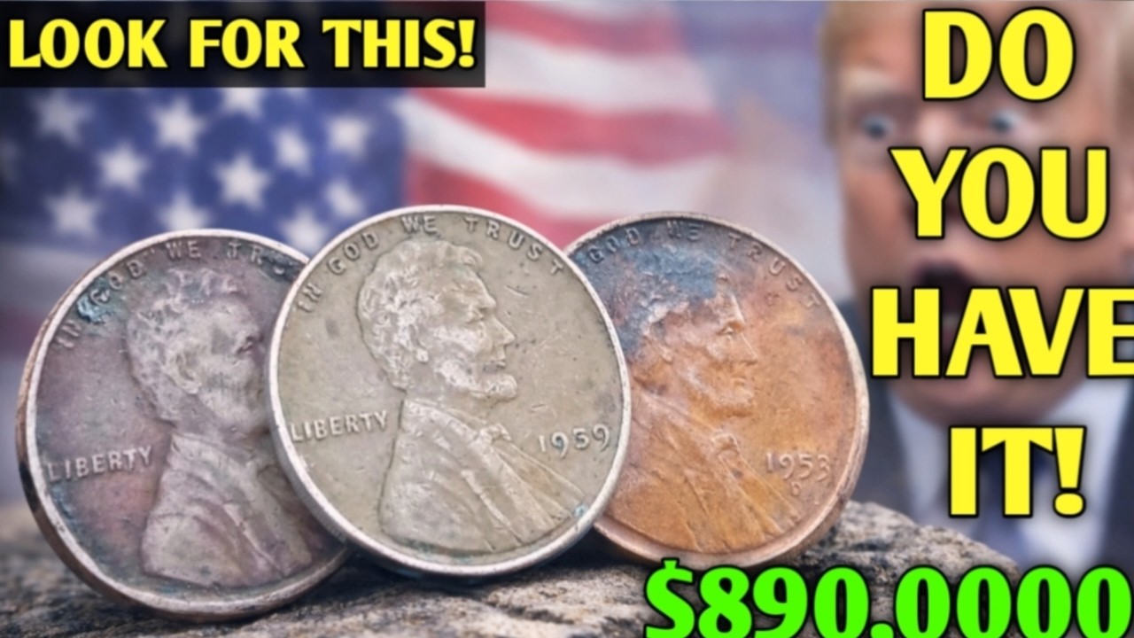 Top 3 Lincoln Wheat Pennies Worth Money 💰 1952-D & 1953-D Rare Cents