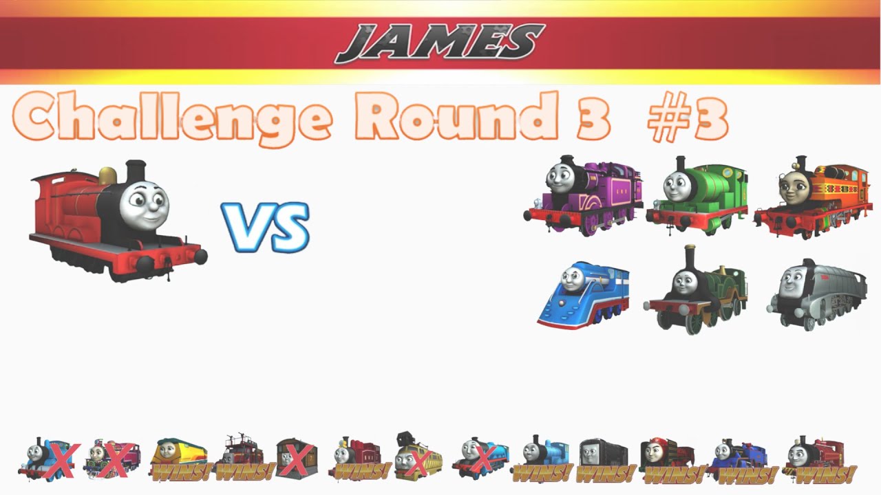 James Superstar Racer Challenge #3 Two Players - Percy/Emily/Nia/Spencer/Ryan/Streamline Thomas