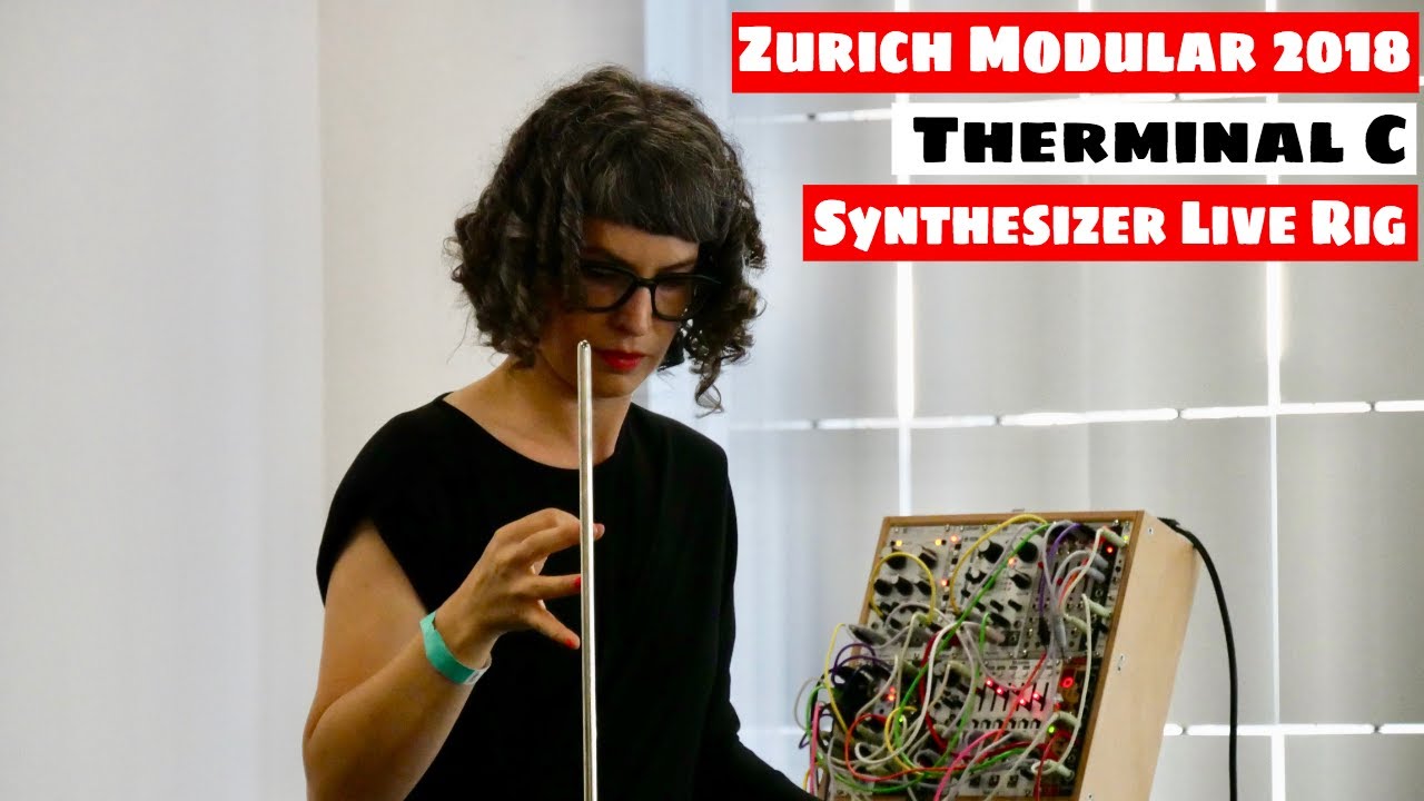 Zurich Modular 2018: Therminal C's Synthesizer Live Rig (Theremin Meets Eurorack) | SYNTH ANATOMY