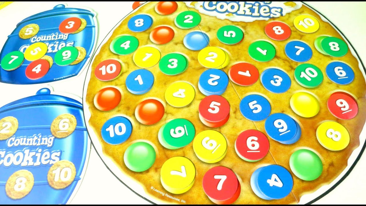 Contando Galletas Mi Primer Juego de Numeros|Counting Cookies Learning Game Mundo de Juguetes