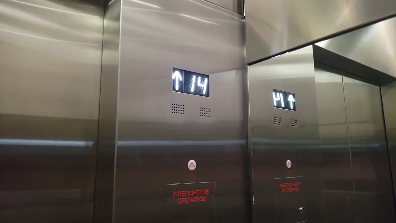 (Modernized) Otis Traction Elevators @ Renaissance Hotel, Chicago, IL