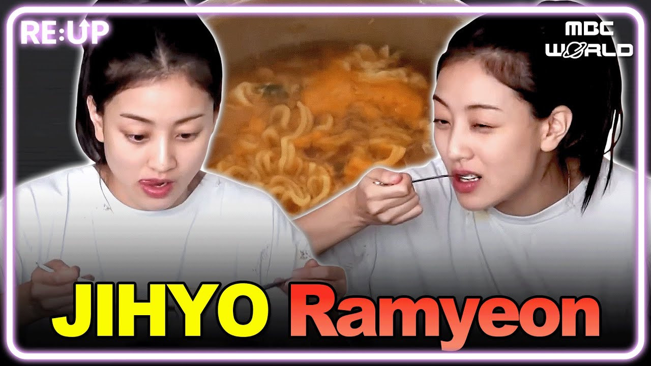 [Sub] Jihyo&rsquo;s Ramyeon Mukbang🍜 | Her Hidden Recipe Tips #Jihyo #ILiveAlone