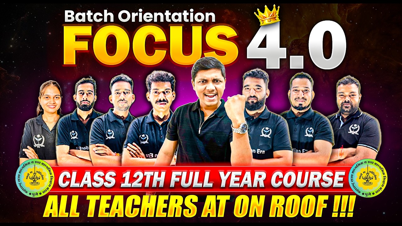 Orientation Focus 4.0 Full Year Course For Class 12th Boards 2027 #hscboard2027 #maharashtraboard