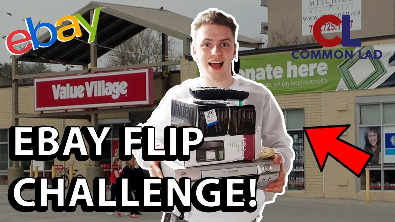Ebay 30 Day Flip Challenge $0 To $$$ | Start To Finish | Ep 1