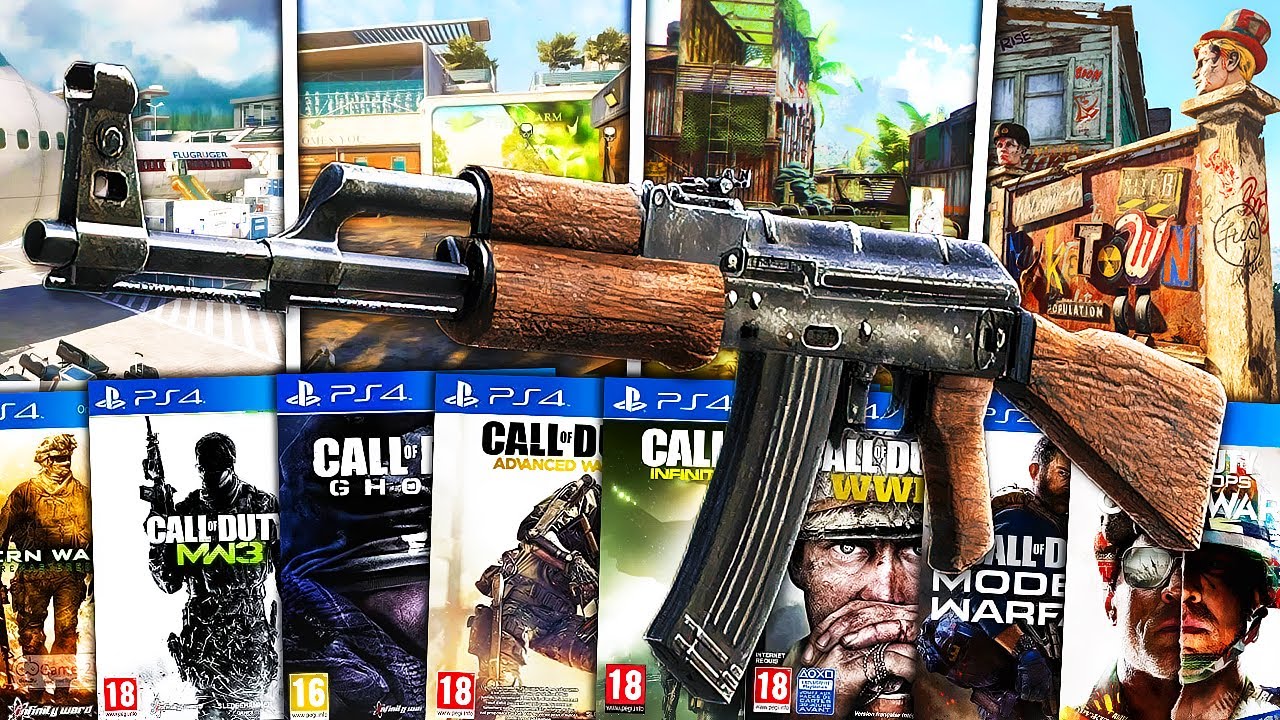 AK47 sur TOUS LES CALL OF DUTY en 2021 ! (ÉVOLUTION AK47 sur CHAQUE COD 2009-2021)