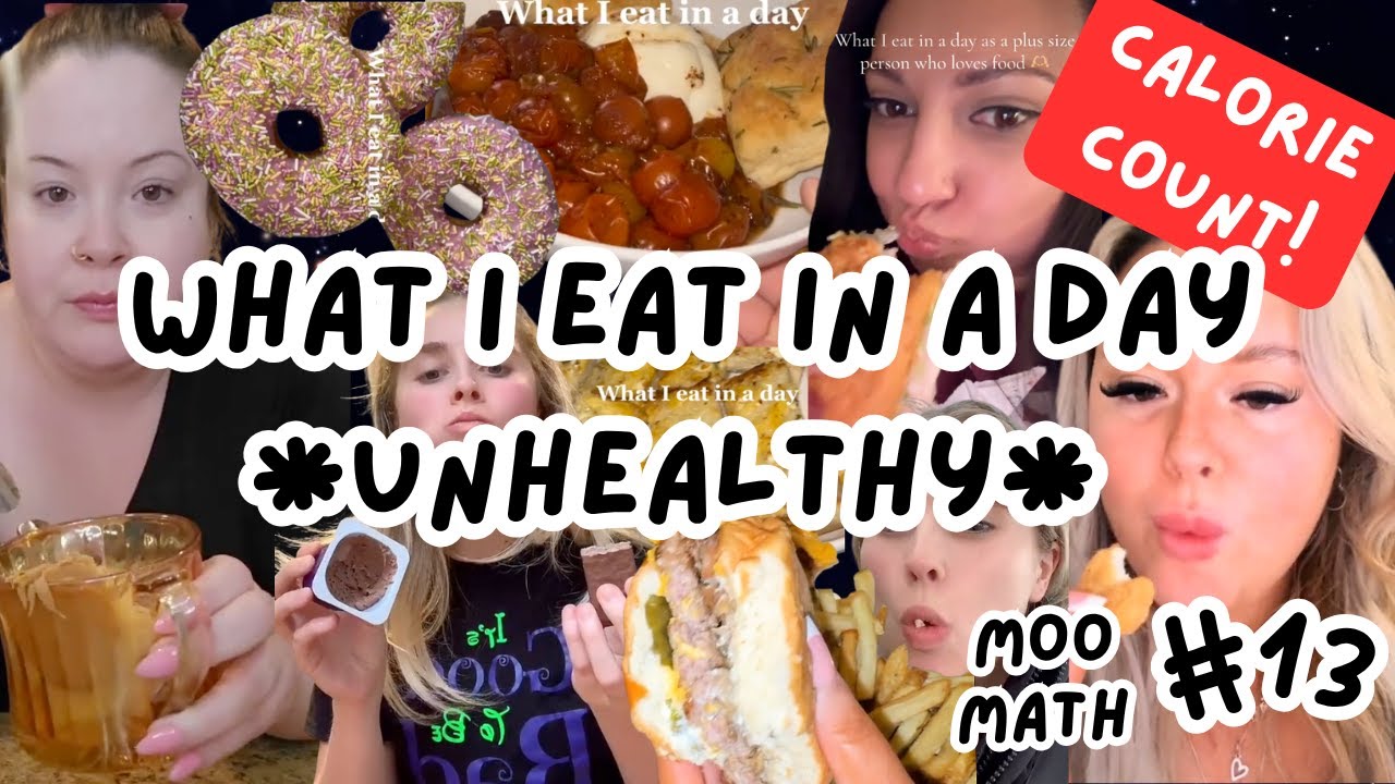 Is *UNHEALTHY* the Same for Everyone? WIEIAD CALORIE COUNT | Moo Math #13