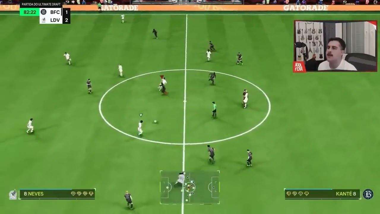 AD0LFzZ FURIOSO com a retranca do adversário no EA FC 25 Ultimate Draft (RAGE MASTER)