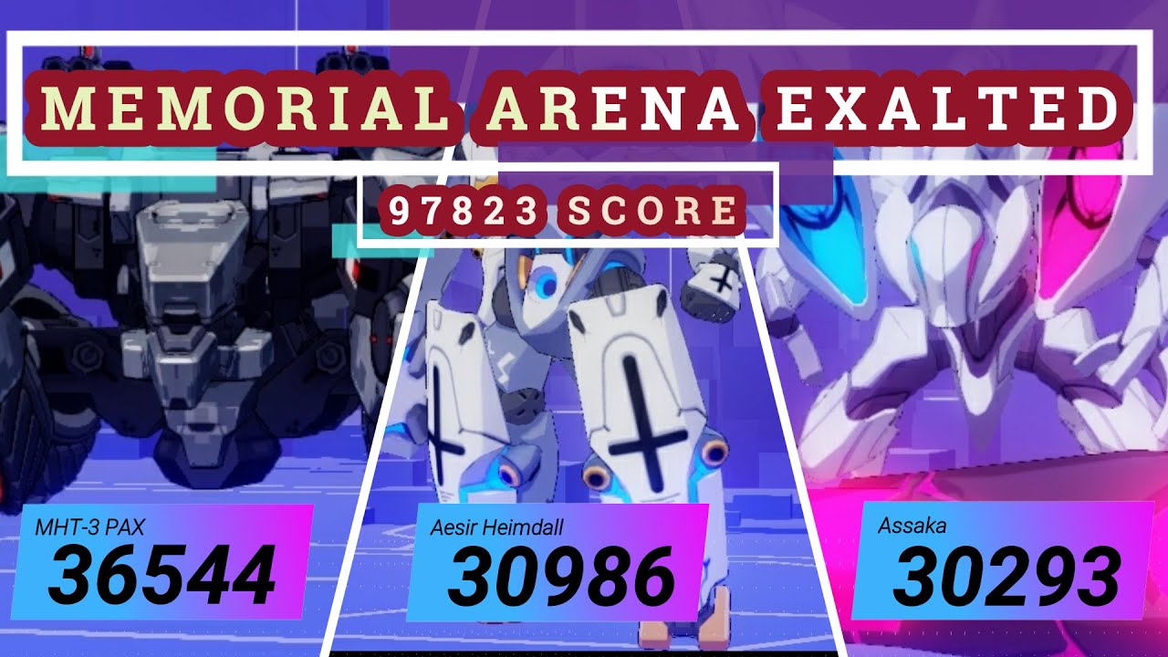 [Honkai Impact 3] Memorial Arena - MHT-3 PAX (36544), Aesir Heimdall (30986), Assaka (30293)