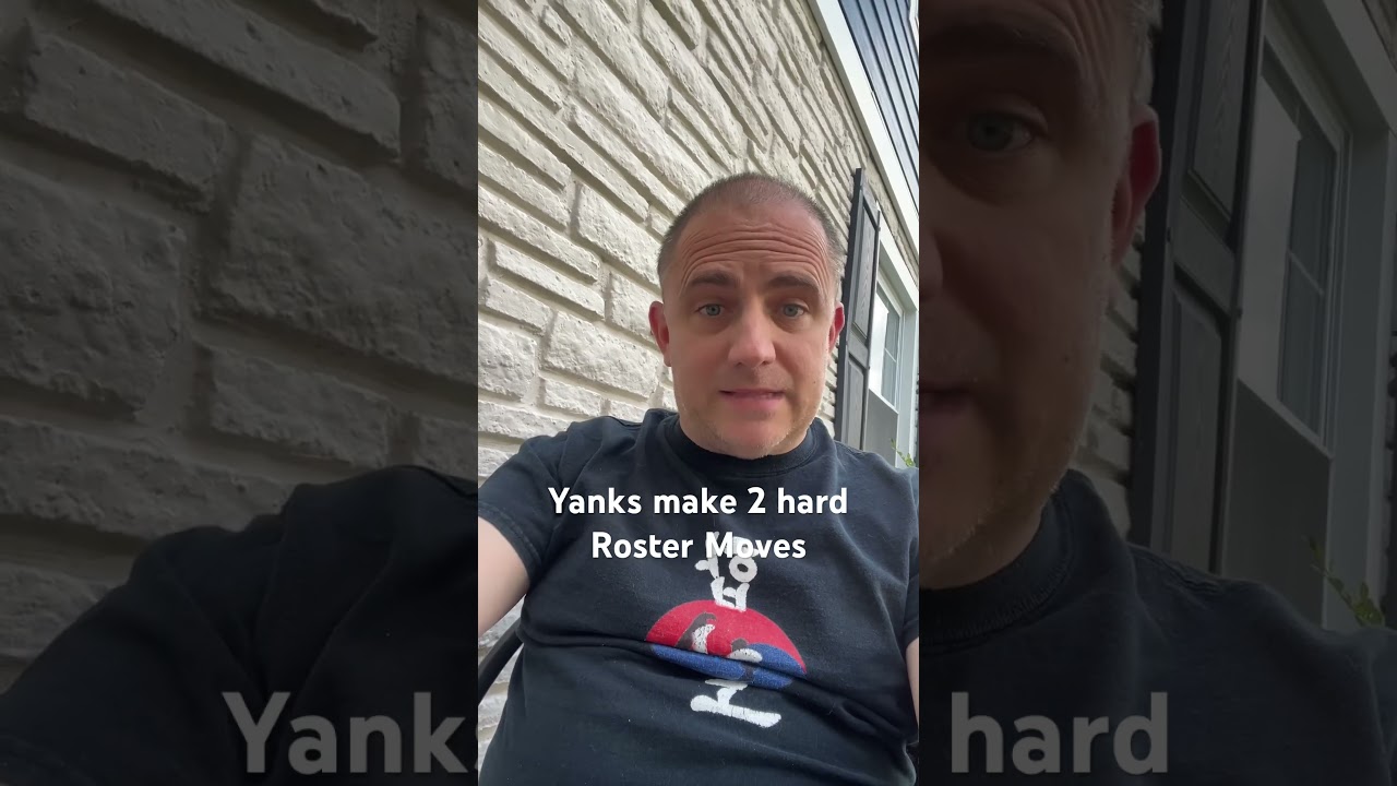 Yanks make 2 hard Roster Moves #breakingnews #yankees #mlb #youtubeshorts