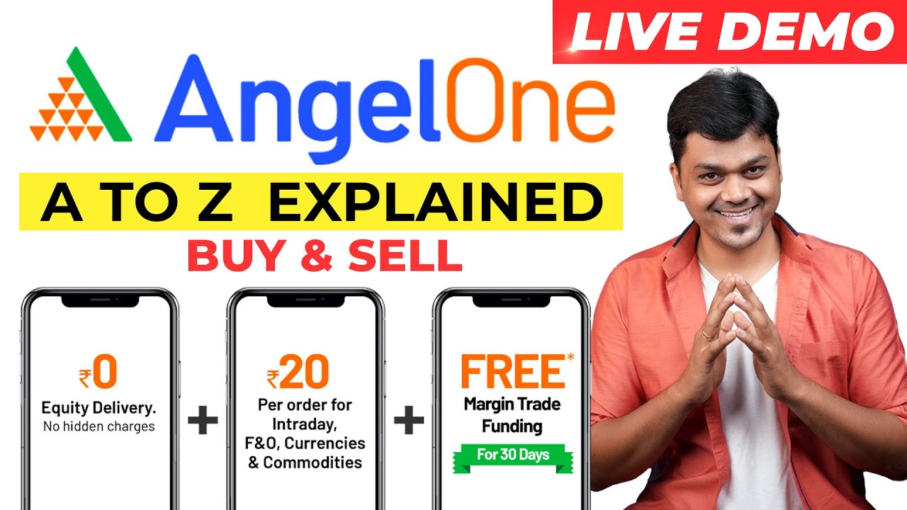 How to use Angel One Broking? |  How to BUY & SELL in AngelOne - TUTORIAL