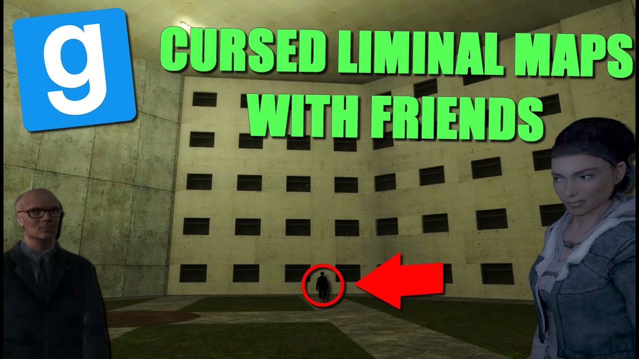 Exploring cursed GMOD maps with friends