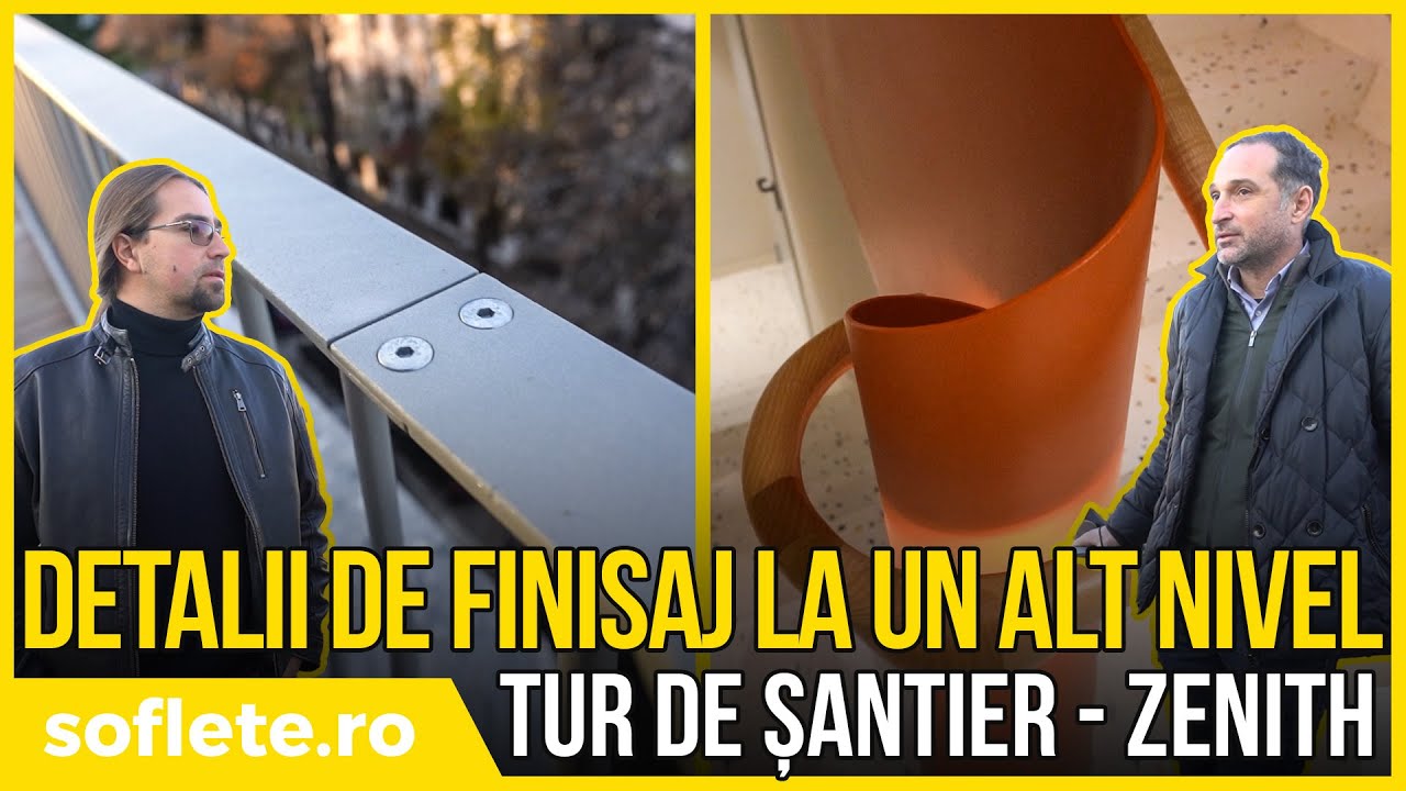 DETALII DE FINISAJ duse la un ALT NIVEL. Tur de șantier.