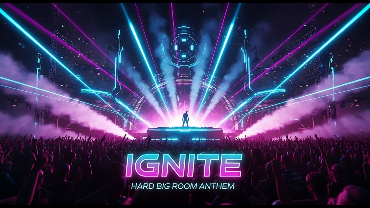 Ignite – Hardwell x Maddix Style | 132 BPM Hard Big Room Festival Drop | 2025 Mainstage Anthem