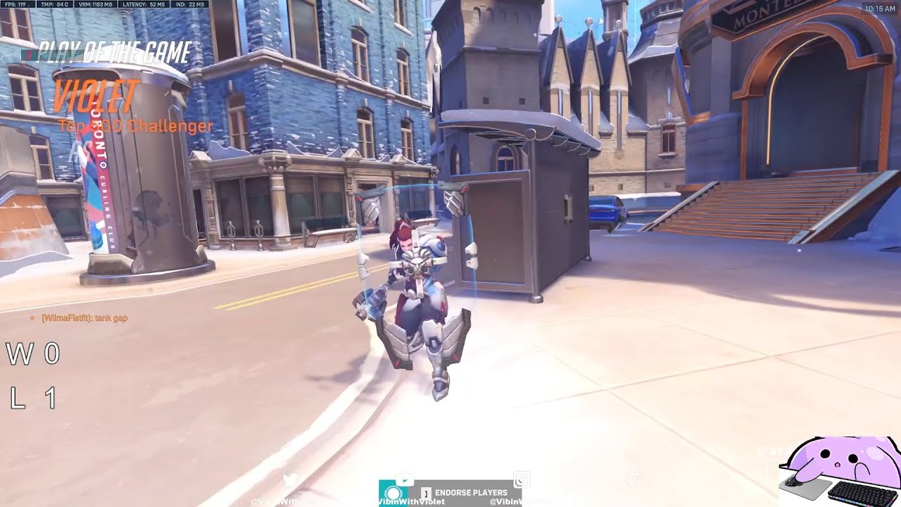 POTG! VIOLET RANK #1 BRIGITTE OVERWATCH 2 GAMEPLAY