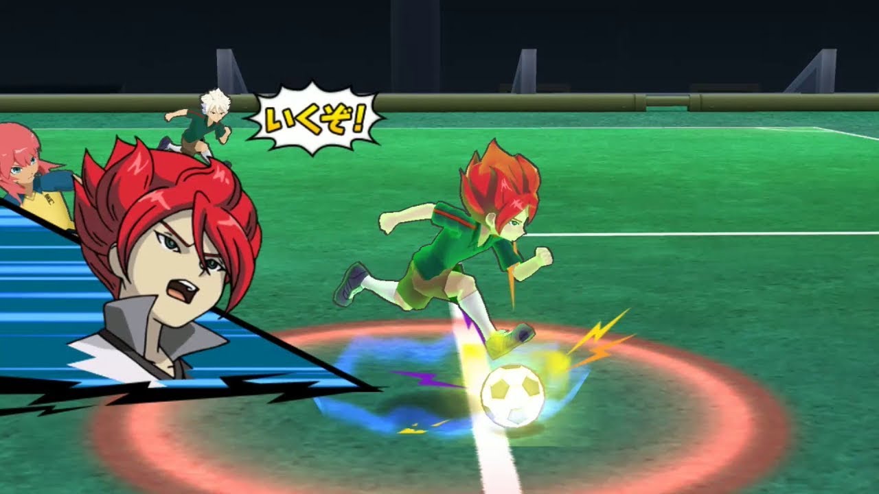 Inazuma Eleven Go Strikers 2013 Inazuma Best Eleven Vs Battle Eleven Wii 1080p (Dolphin/Gameplay)