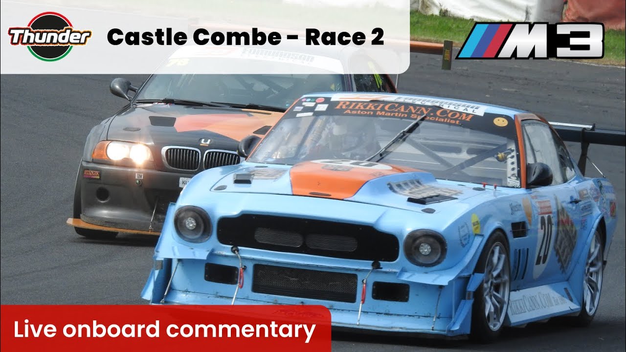 Aston Martin vs. BMW M3 | EPIC Race at Castle Combe 2023