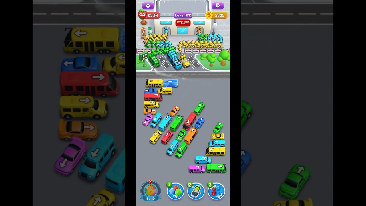 Crowd Express: Boarding Puzzle 171-175