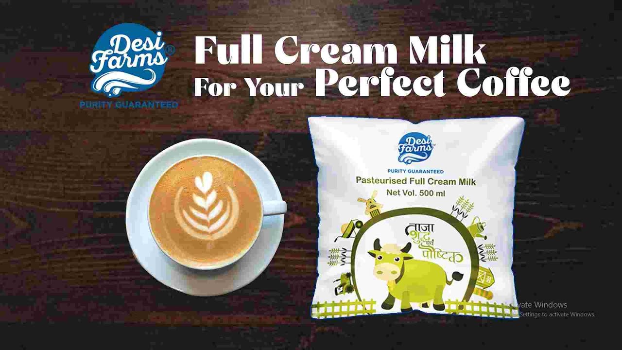 Pure Buffalo Milk in Pune & Mumbai |Preservative-Free Milk|Desi Farms Milk & Dairy |Full Cream Milk