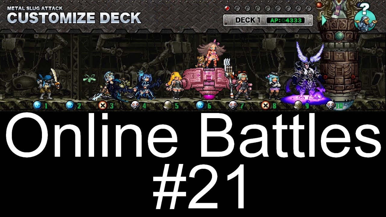 Metal Slug Attack - Online Battles #21