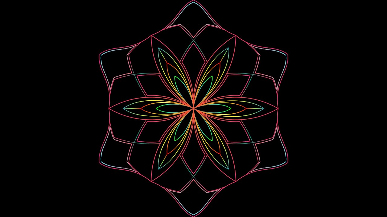 Mandala Art | Animation 4K #mandalaart