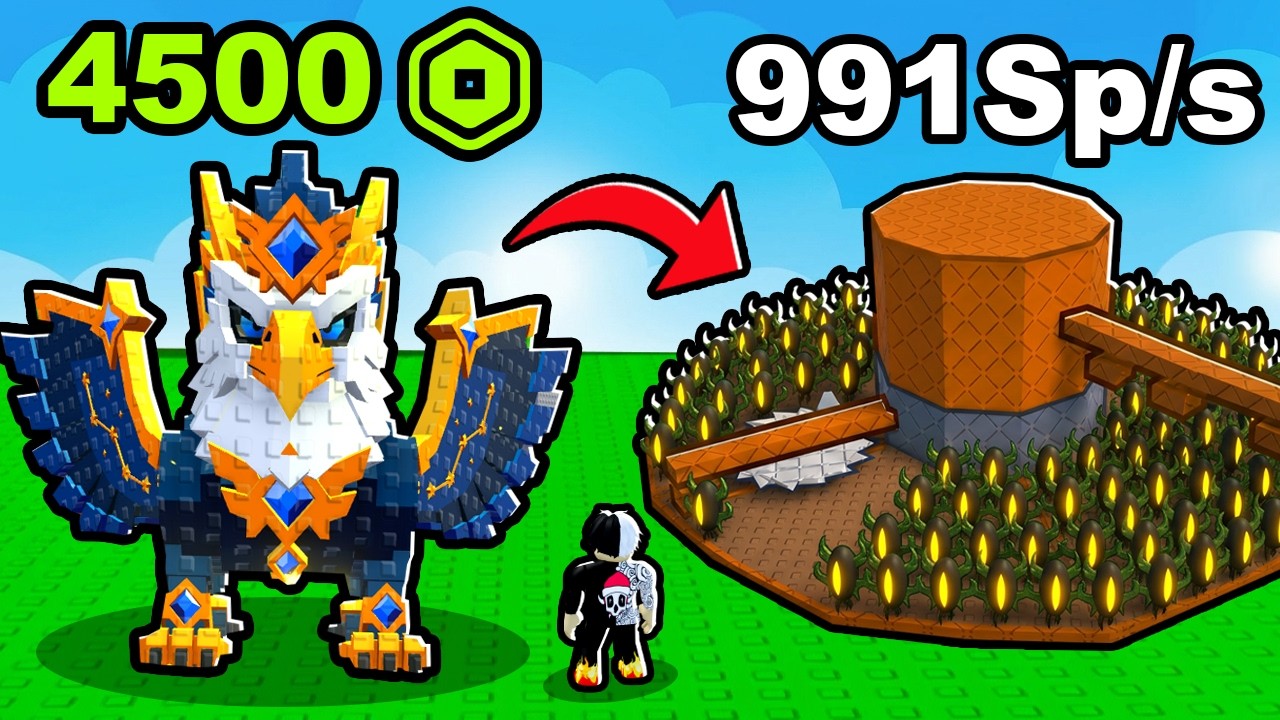 WYDAŁEM 4500 ROBUX NA NAJLEPSZE PETY w BUILD A RING FARM!