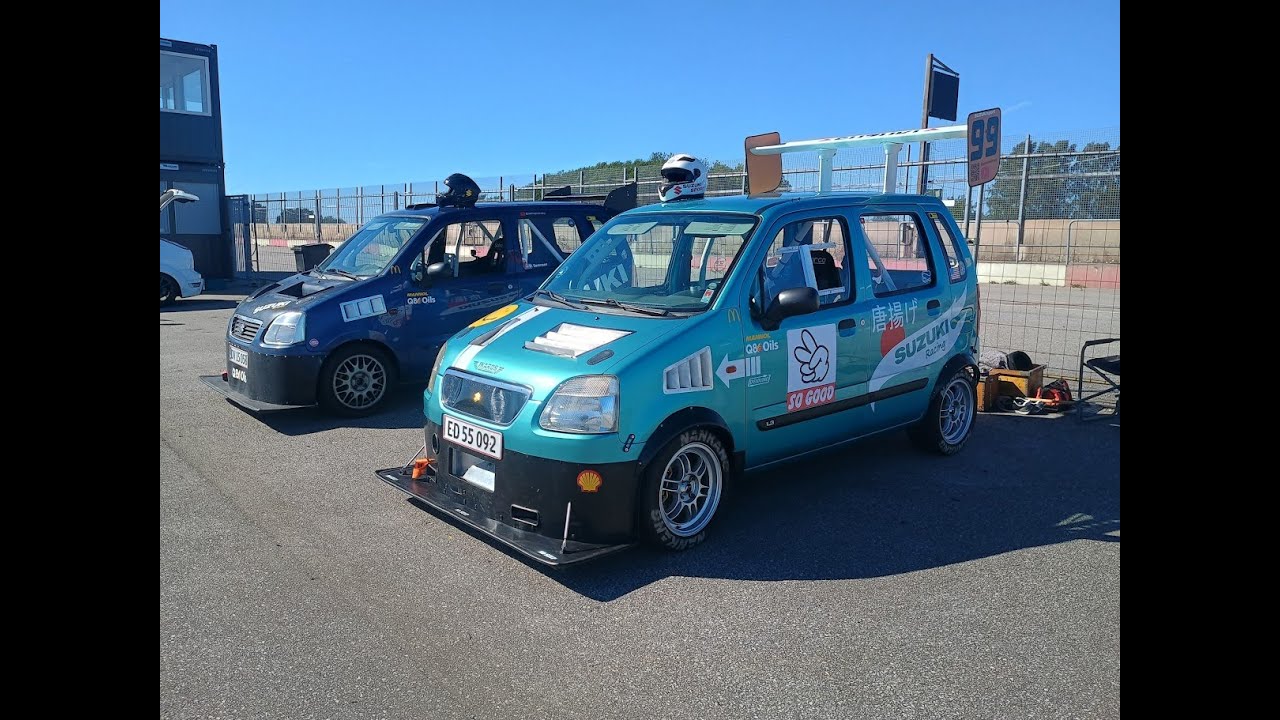 Suzuki Wagon R Trackday p&aring; Sturup Raceway