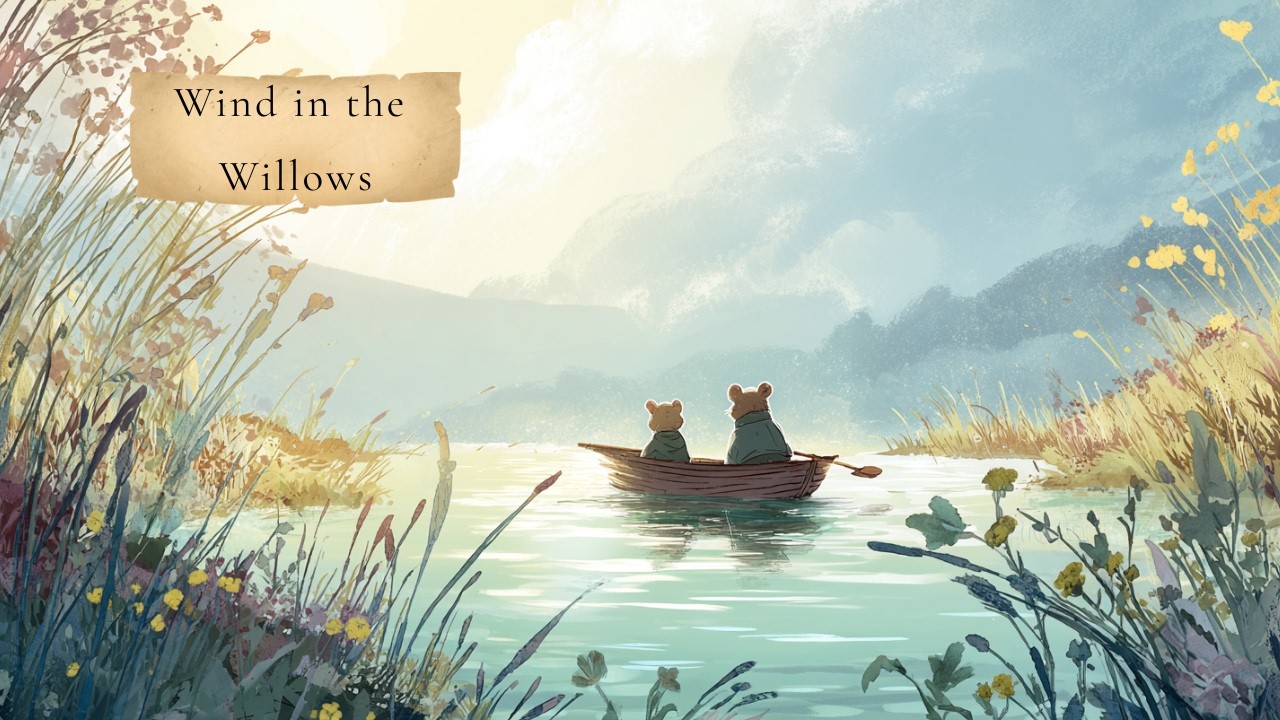 Quiet Boat Ride on the River ☕ Cozy Storybook Music | Inspired by The Wind in the Willows