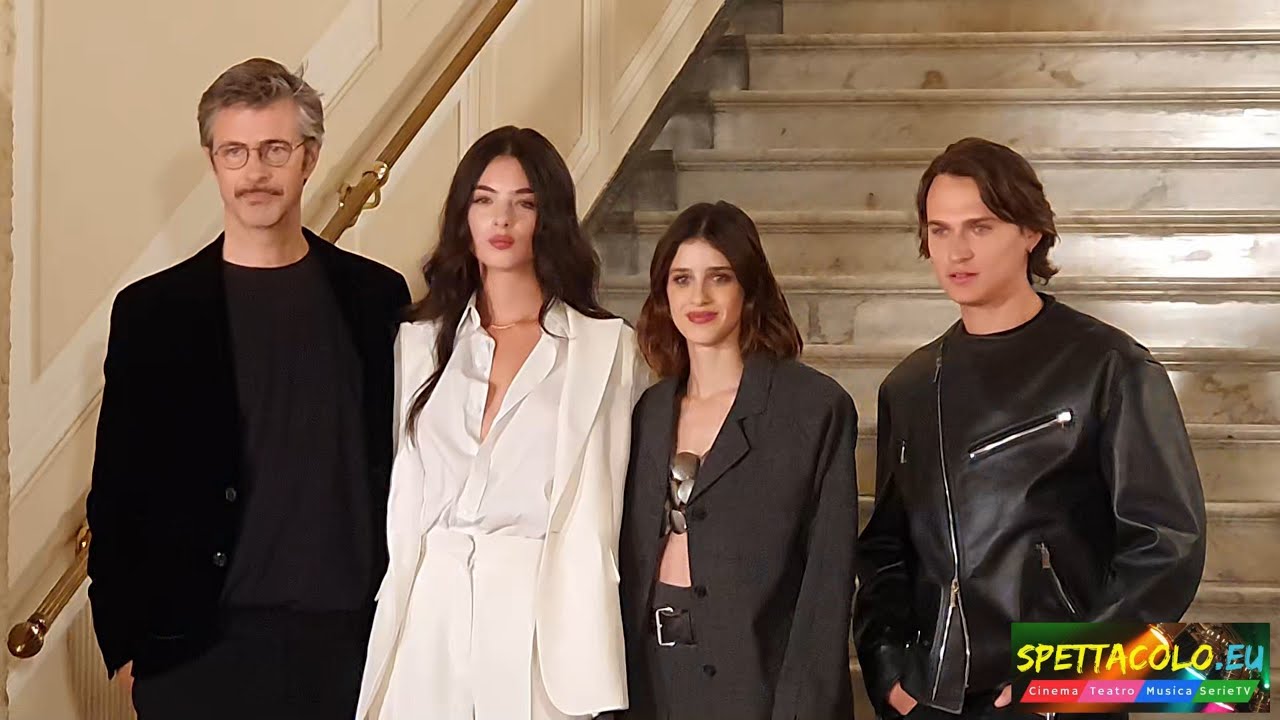 Il Gattopardo, photocall Kim Rossi Stuart, Benedetta Porcaroli, Deva Cassel, Saul Nanni e il cast