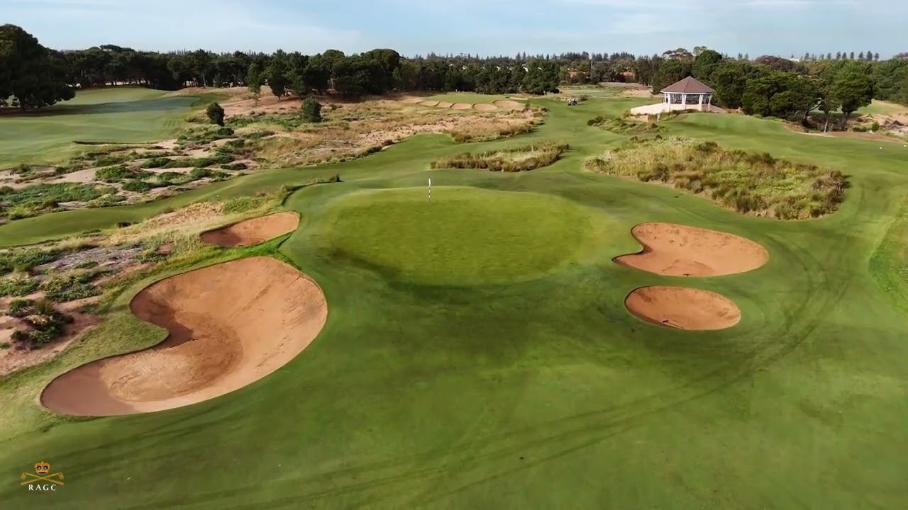 Hole 6 at The Royal Adelaide Golf Club