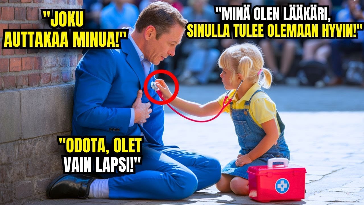 KÖYHÄ TYTTÖ PELASTAA MILJÖÖNÄÄRIN KATUKESKELLÄ SAIRASKOHTAUKSESTA: 
