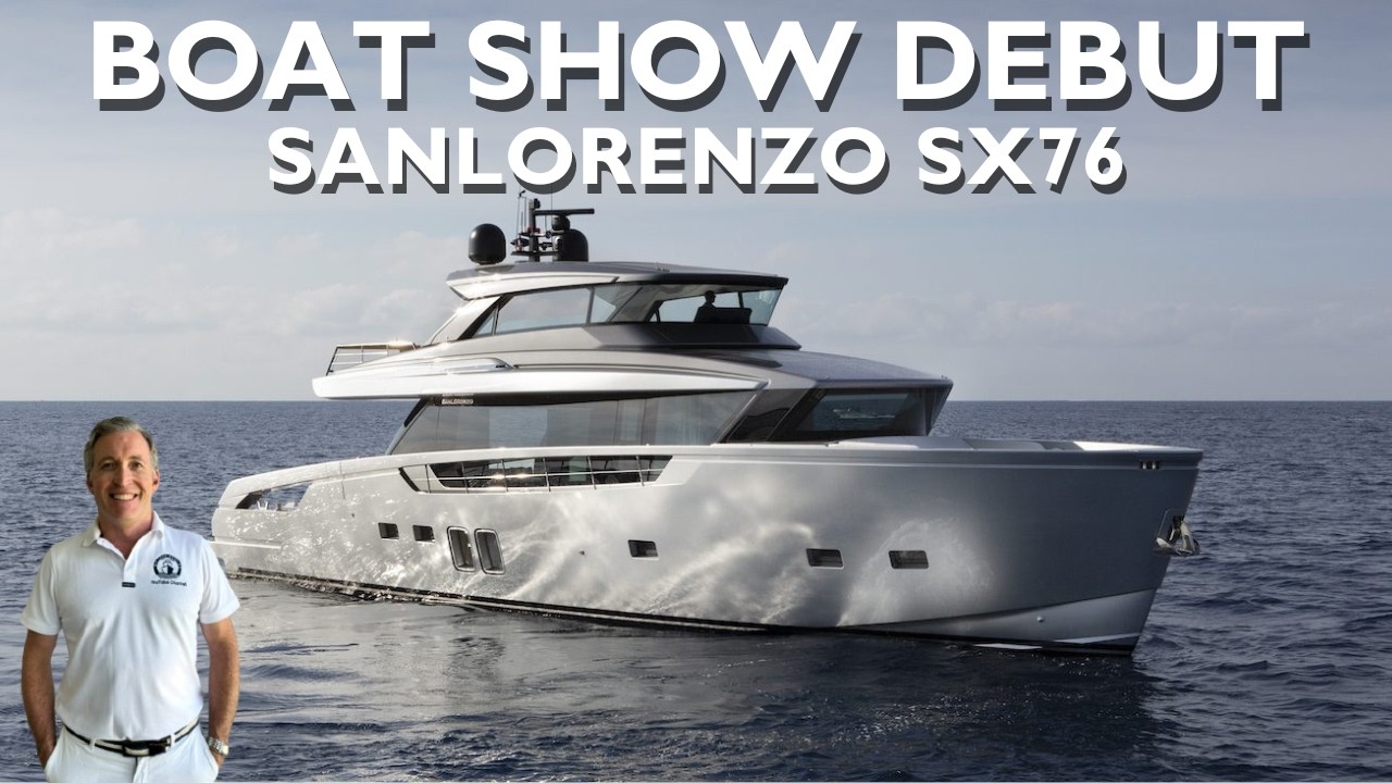 IT’S DIFFERENT BUT IS IT BETTER? SANLORENZO SX76 YACHT TOUR