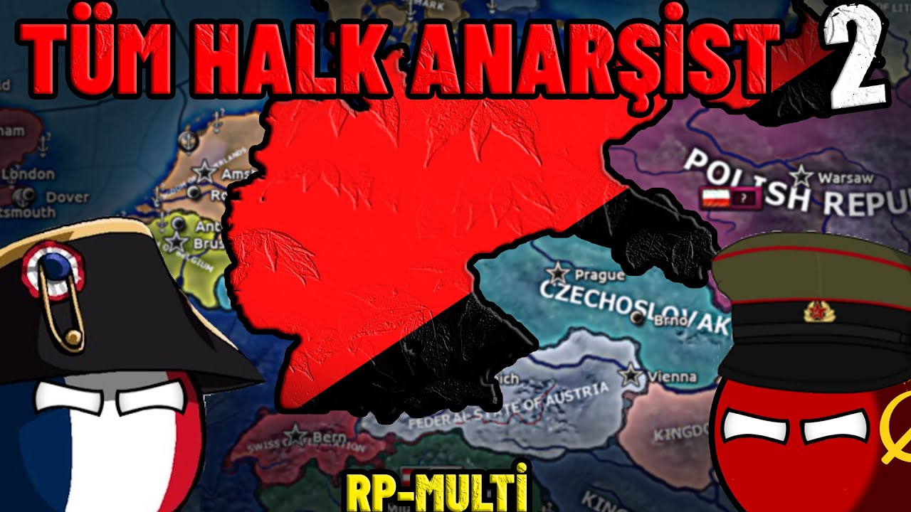 ANARŞİST MİLİTANLAR  | HEARTS OF IRON 4 - MULTIPLAYER | ALMANYA#2