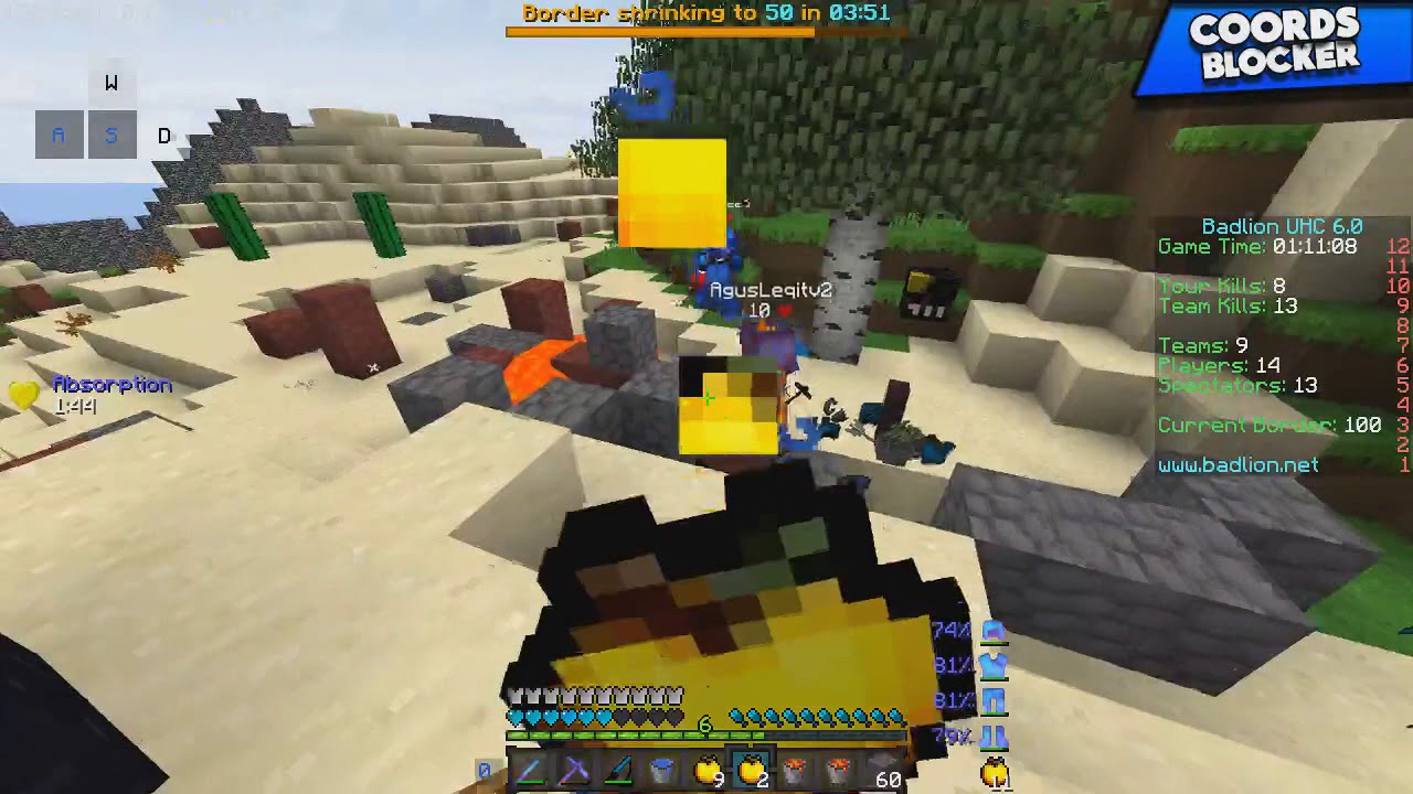 ¡FORTUNA EN UN OLD SCHOOL! Badlion To2 Win | UHC Highlights #78