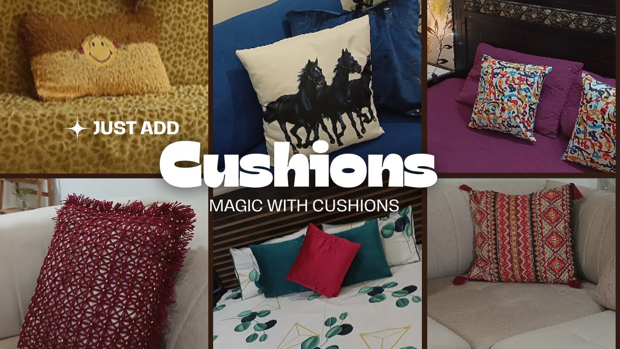 Easy Cushion Decoration Ideas | Low-Budget Home Décor Idea | DIY Home Décor | Home and Motivation