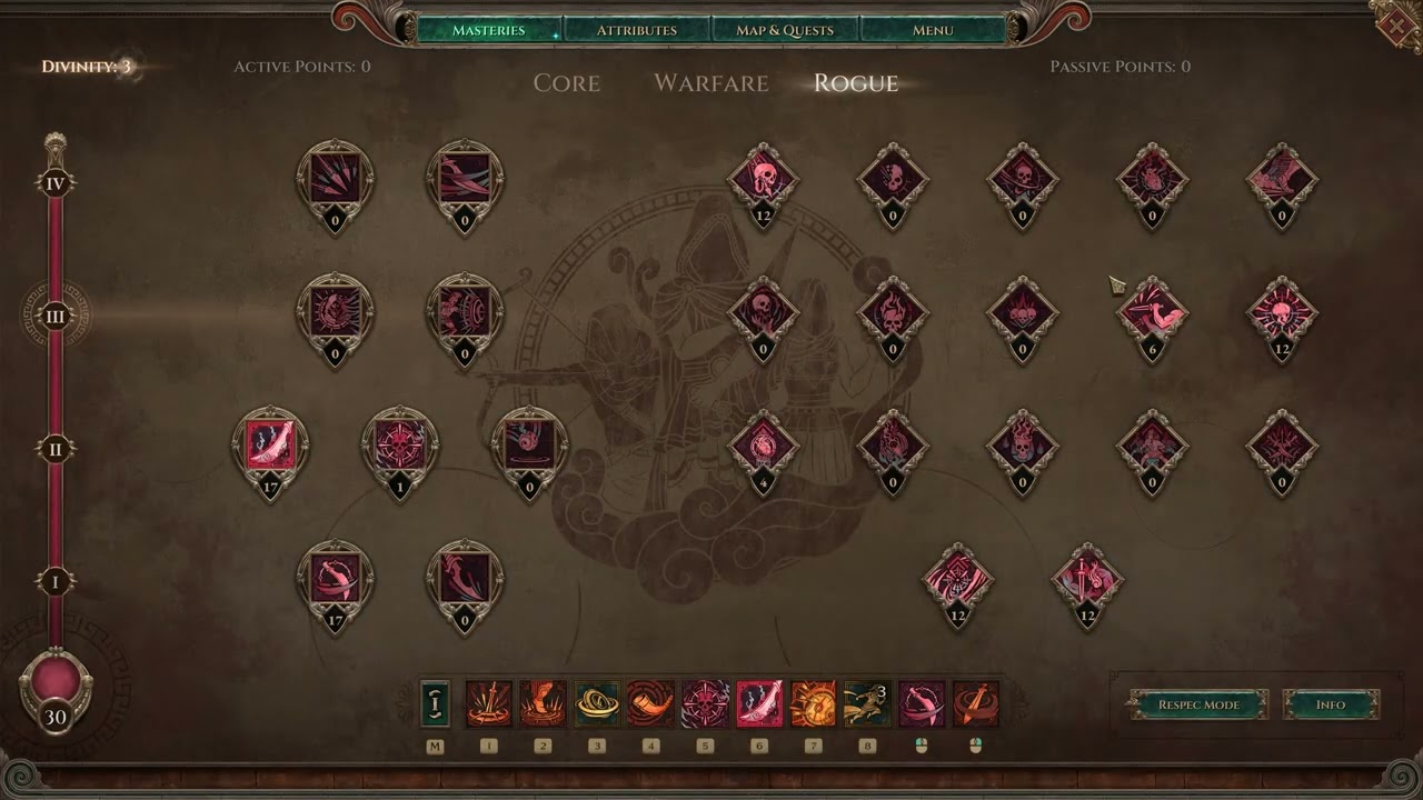 Titan quest 2 - | Reaver | Rage Crit Whirlwind / Lethal strike  Build showcase.