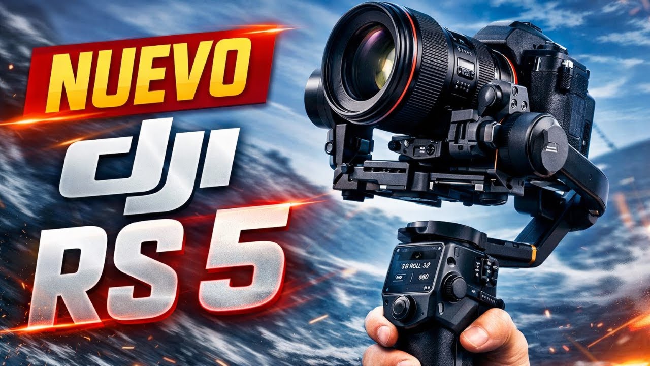 🎥 NUEVO DJI RS 5 – LEAD THE SCENE