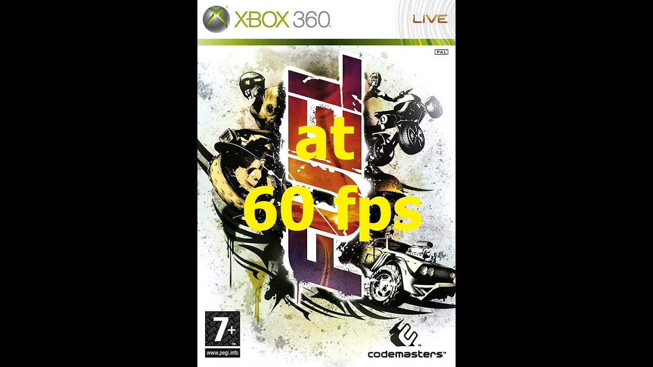 Xbox 360 unlocked framerate - Fuel at 60 fps (2023)