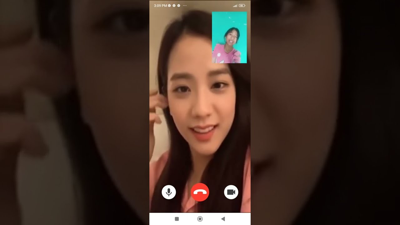 blackpink fake call rose, jisso, lisa, jennie