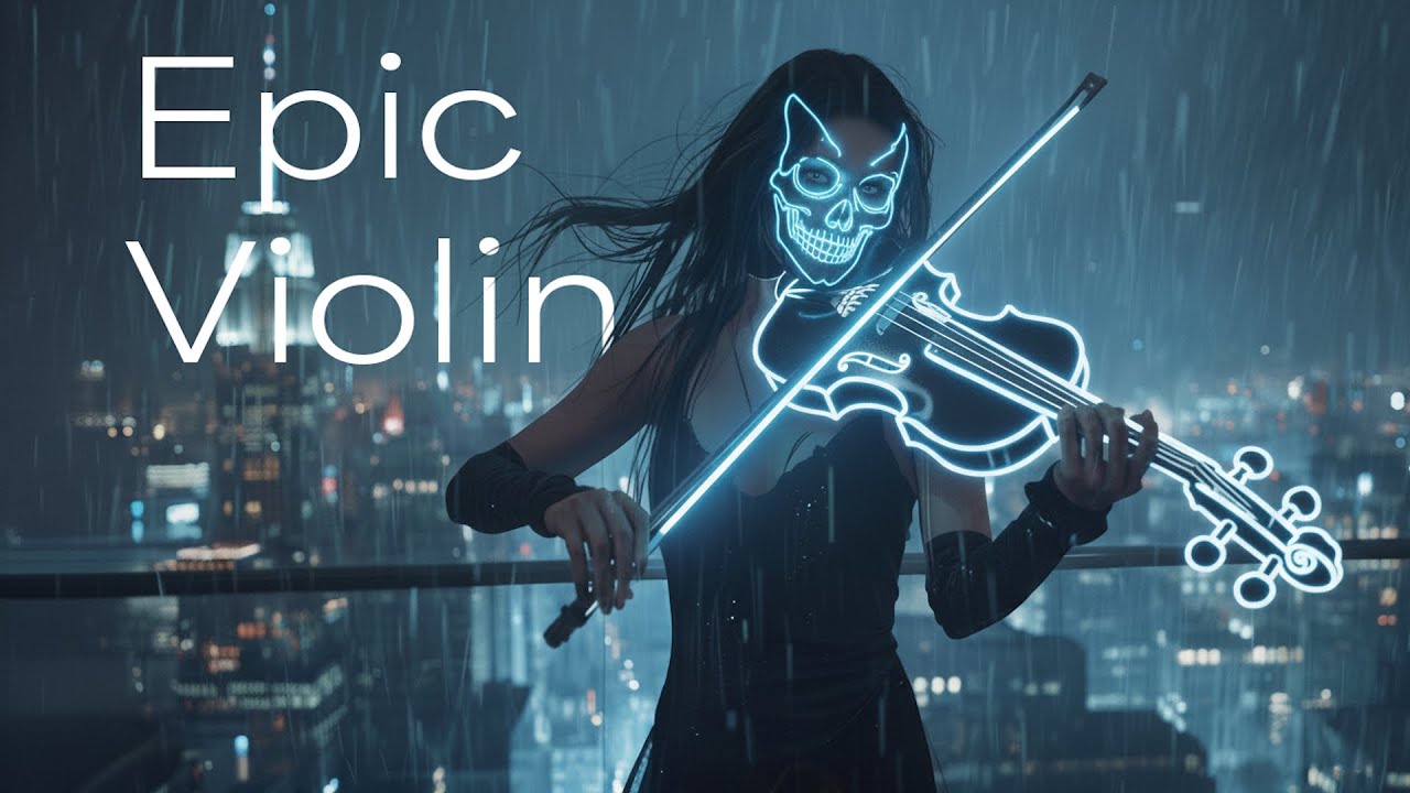 Epic Violin Hip-Hop – Neon Storm Mix (1 Hour) | Cinematic Energy