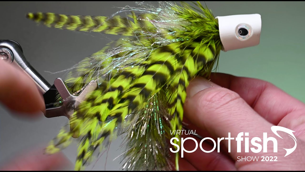 Tying a Topwater Popper fly with Semperfli pro, Svend Diesel