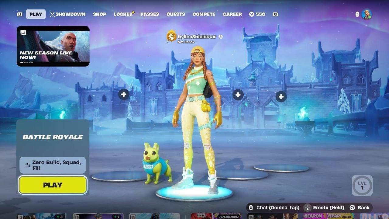 Checking out Fortnite Chapter 7 season 2 BattlePass and Trailer