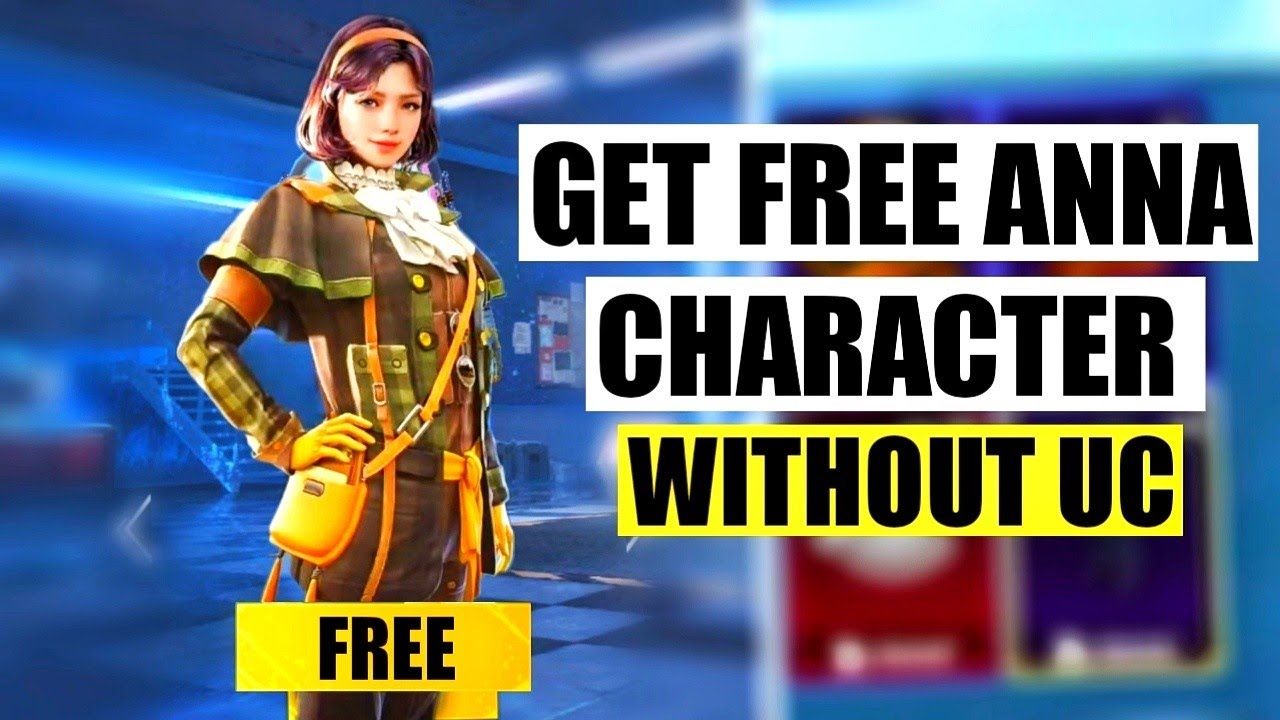 GET FREE ANNA CHARACTER IN BGMI AND PUBG | HOW TO GET FREE ANNA CHARACTER | CHARACTER VOUCHER EVENT