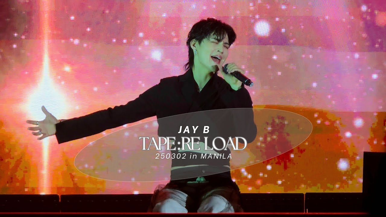 250302 JAY B CONCERT TAPE:RE LOAD in Manila 제이비 마닐라 full concert cam