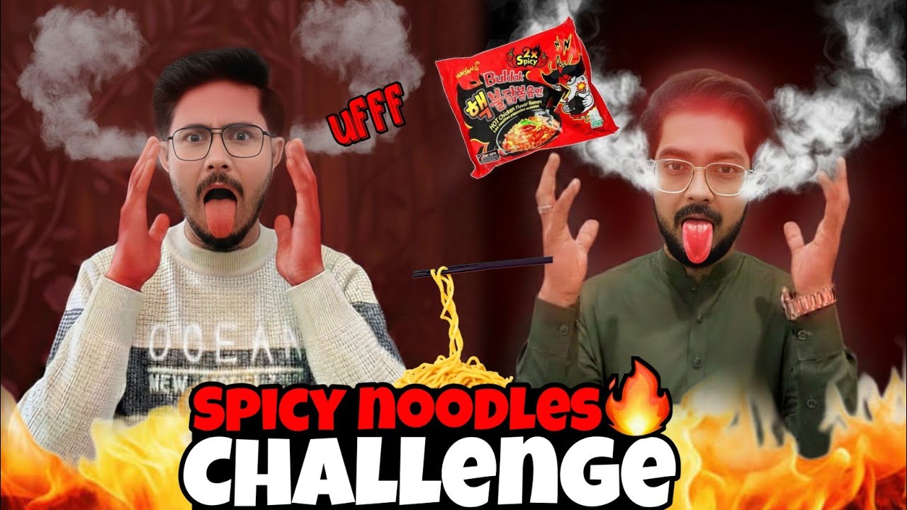 Spicy Noodles Challenge 😱 *Gone Wrong*