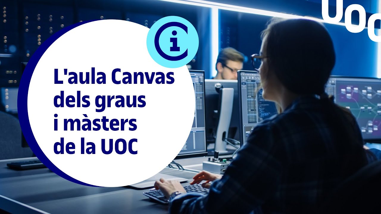 L'aula Canvas dels graus i màsters de la UOC